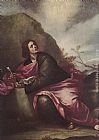 Alonso Cano St John the Evangelist on Pathmos painting